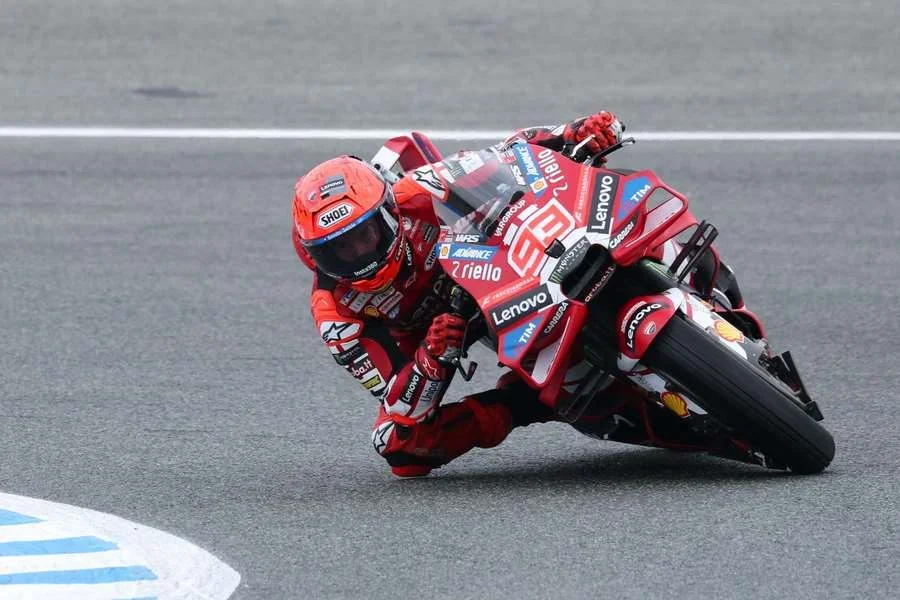 Marc Márquez, en Jerez